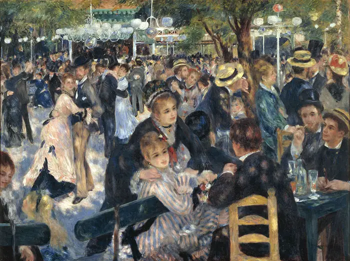 Museo Orsay Paris El baile del molino de la Galette de Auguste Renoir