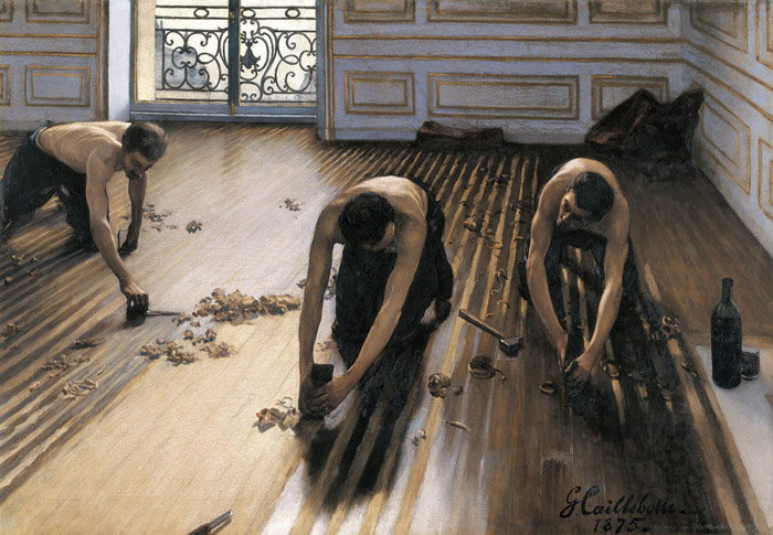 Museo Orsay Paris Los cepilladores de parquet, Gustave Caillebotte