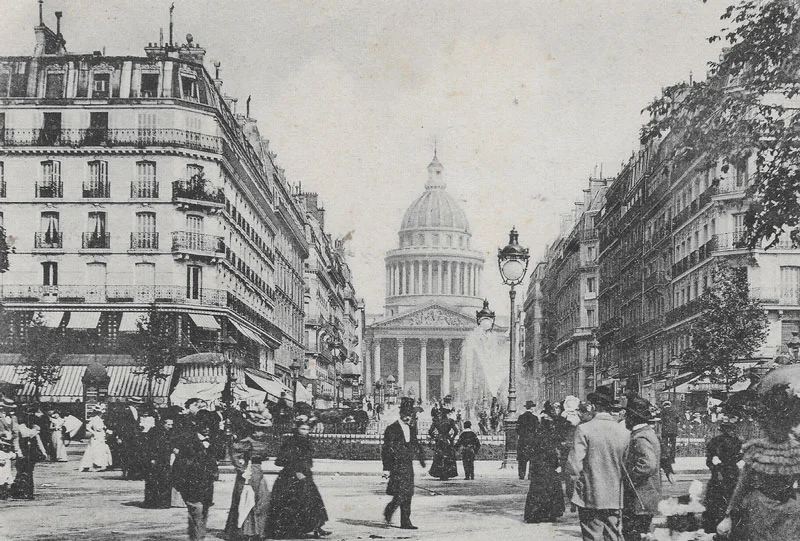 Barrio Latino de Paris en 1900