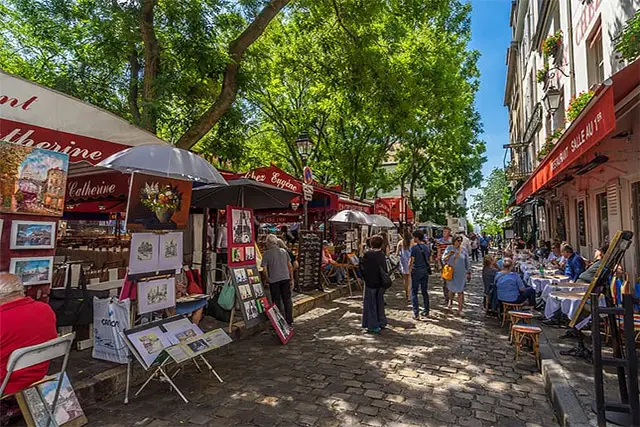 barrio Montmartre Paris