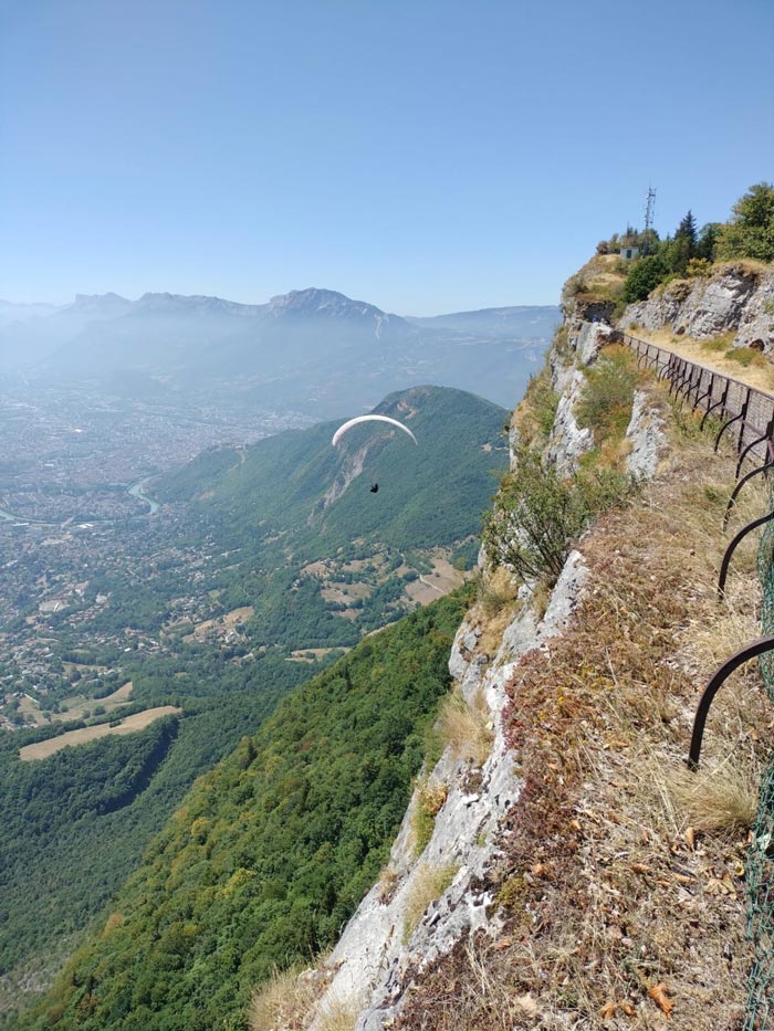 Vuelo de parapente en Saint Hilaire du Touvet en Grenoble